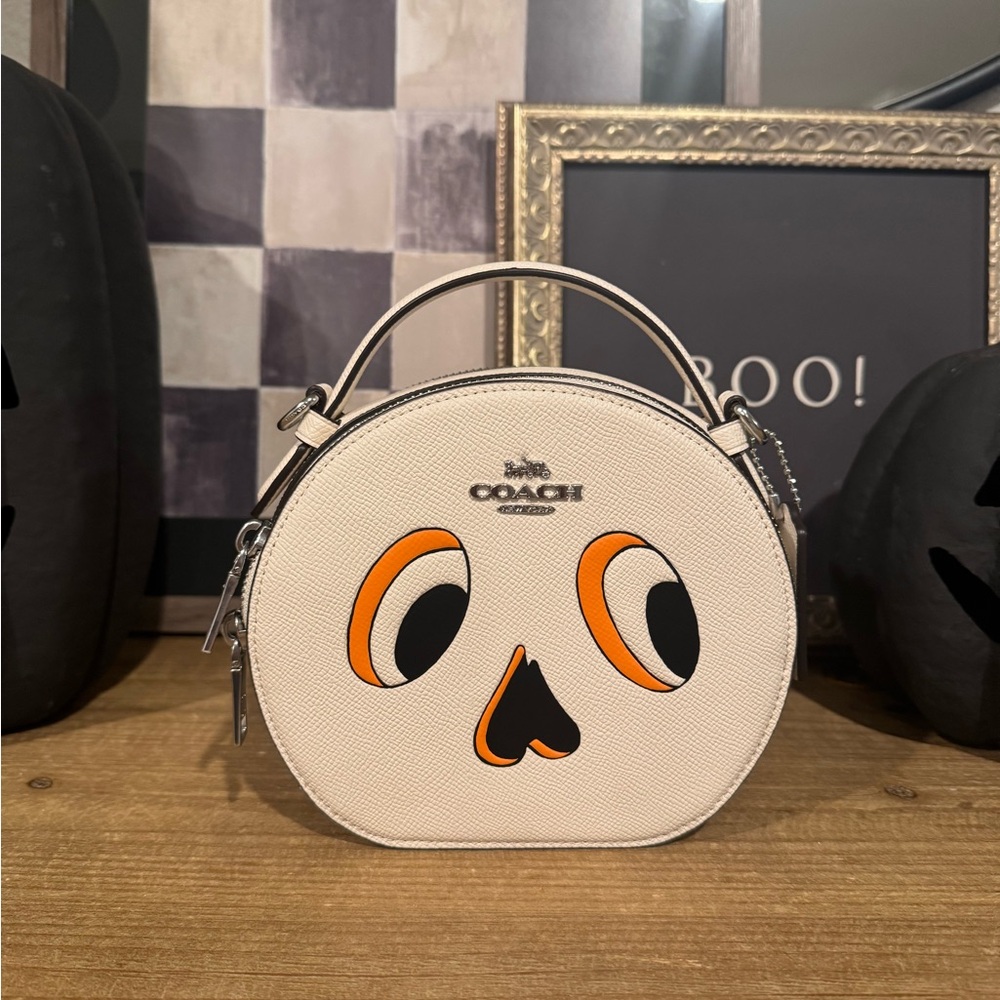 COACH HALLOWEEN skeleton head crossbody